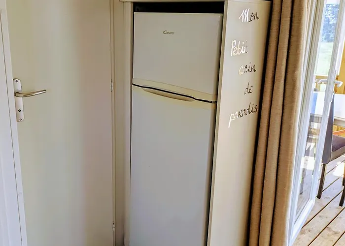 Κάμπινγκ Mobil 4x8m Et Terrasse 18m2 Evrunes